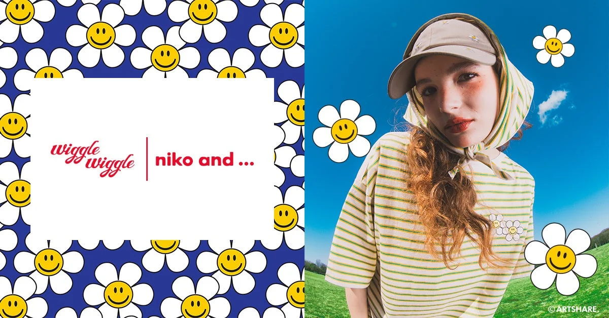 ニコアンドとウィグルウィグルのコラボレーション第2弾