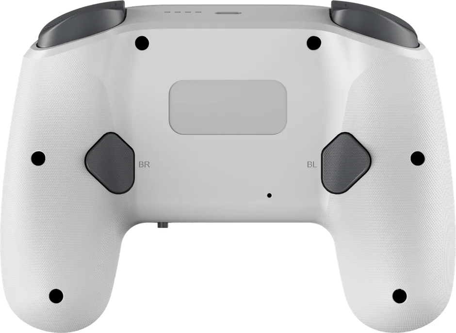 ゲームコントローラーの背面