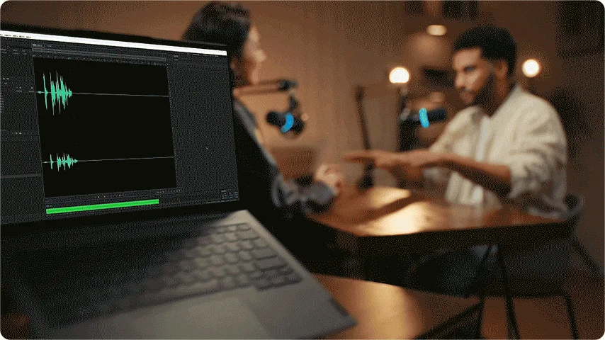 デュアルチャンネル収録イメージ