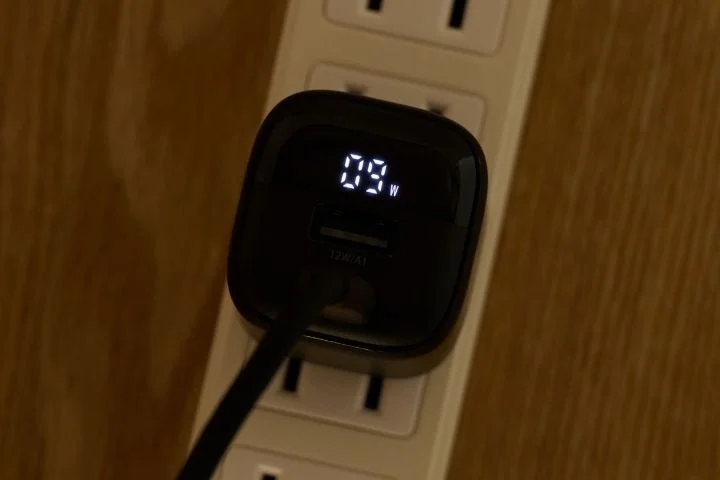 充電完了間近の表示例