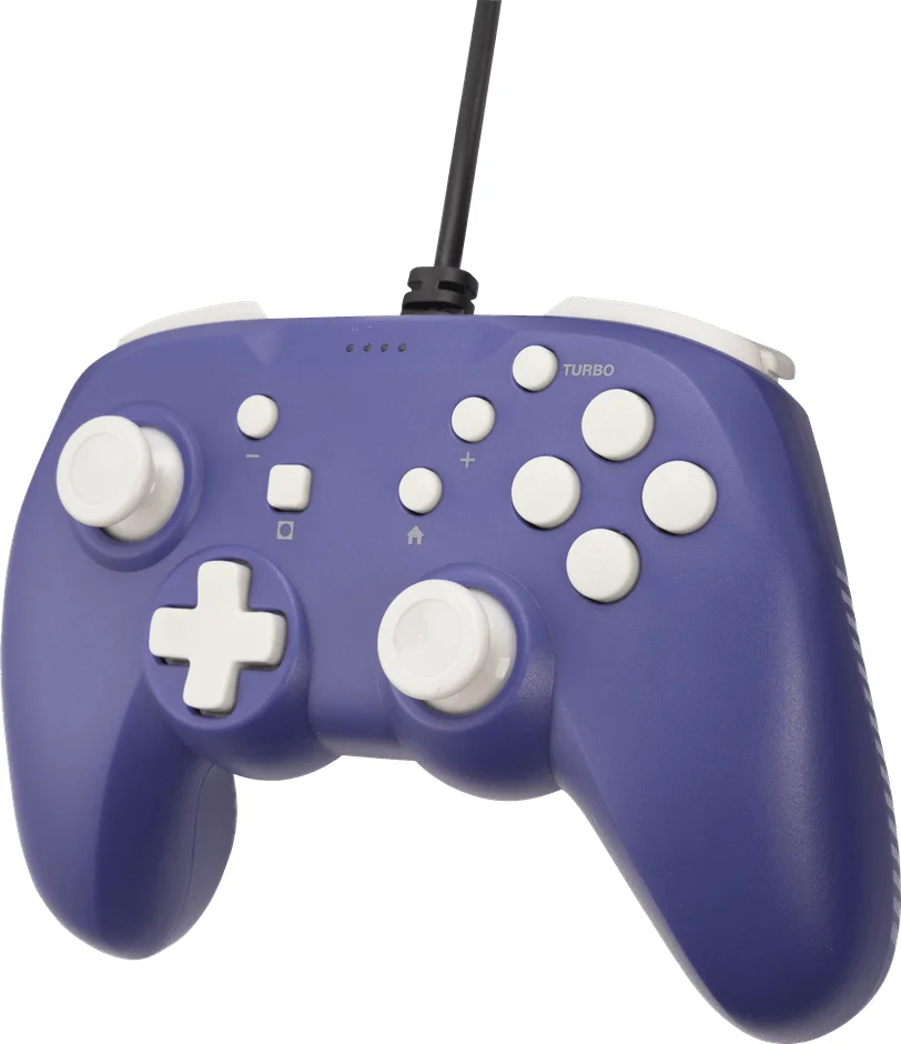 レトロスタイルゲームパッド4B レトロバイオレット