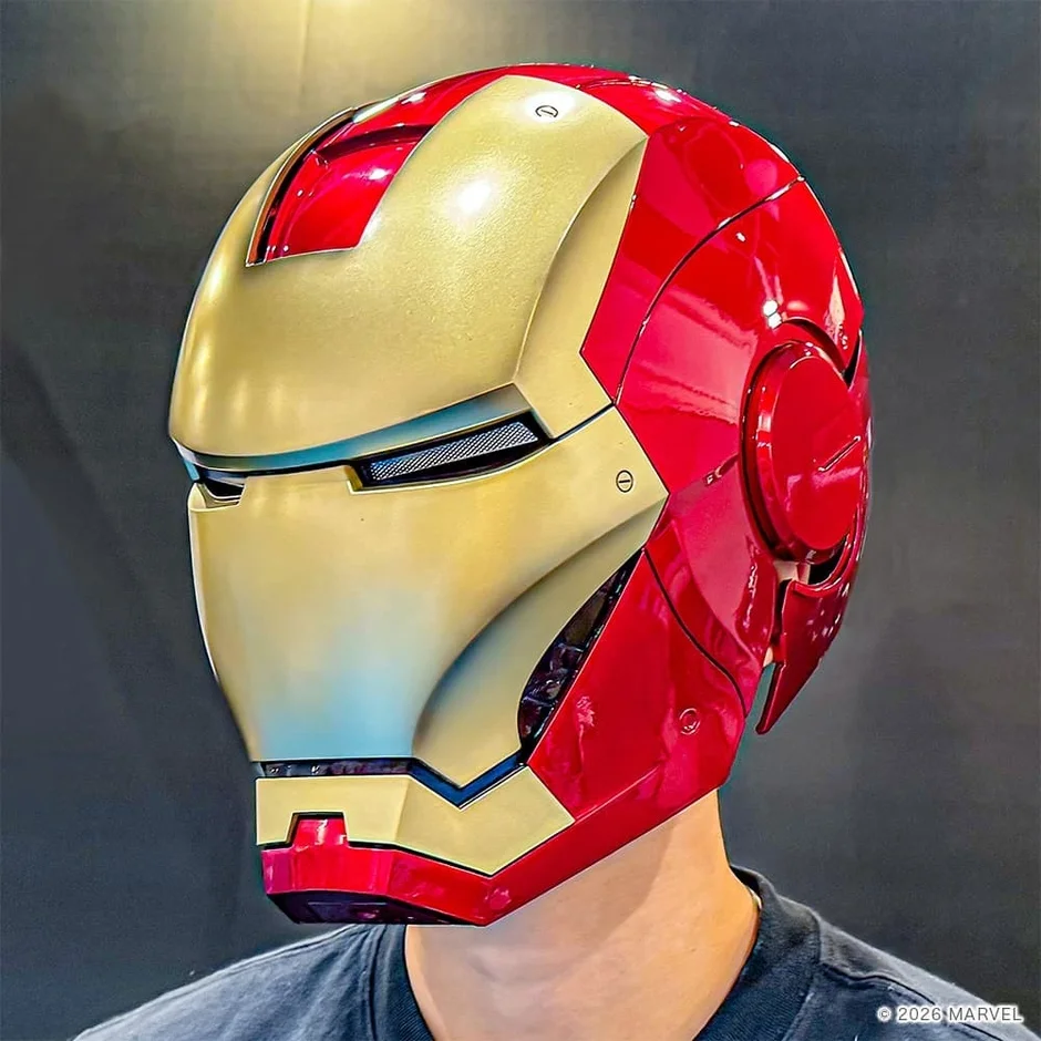 アイアンマン ヘルメット装着