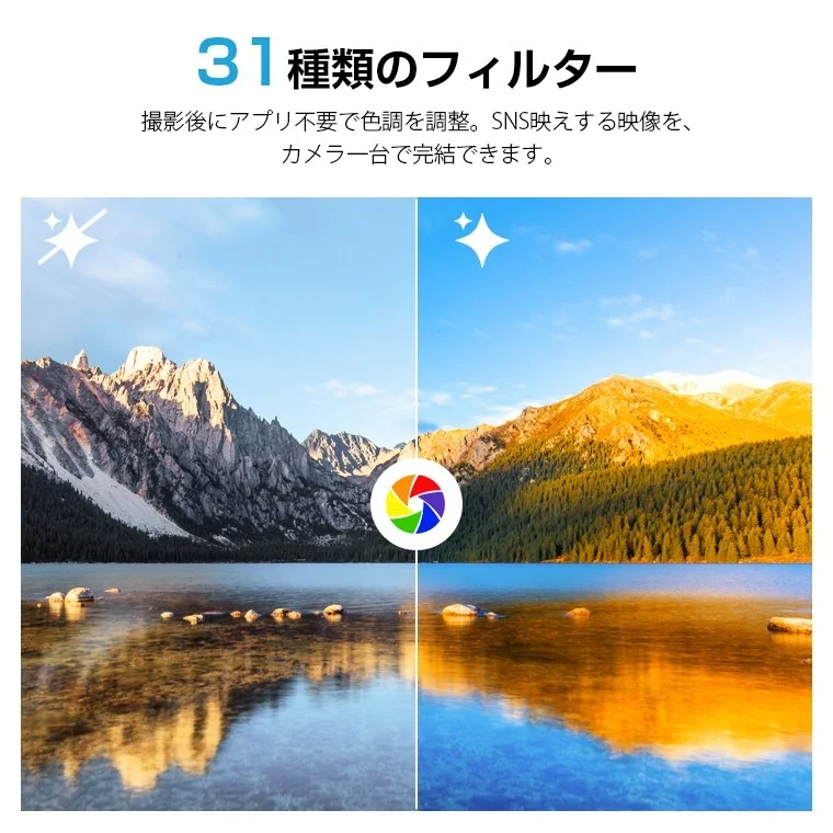 31種類のフィルター