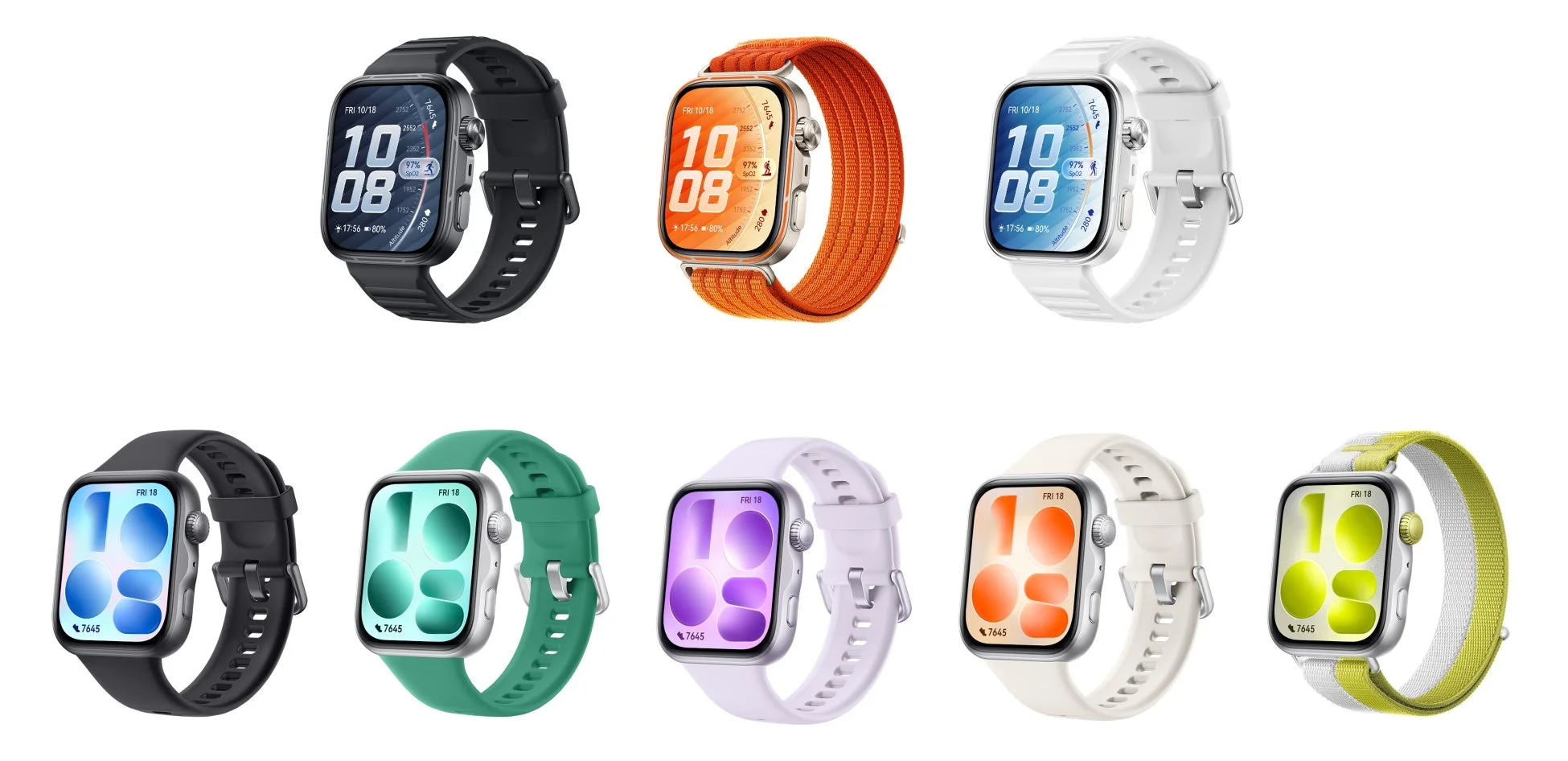 HUAWEI WATCH FIT 5 シリーズのラインナップ