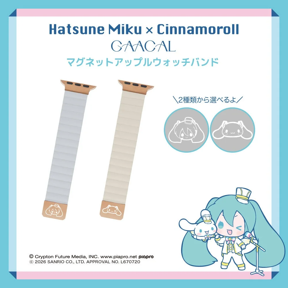彫刻入りのマグネット式アップルウォッチバンド