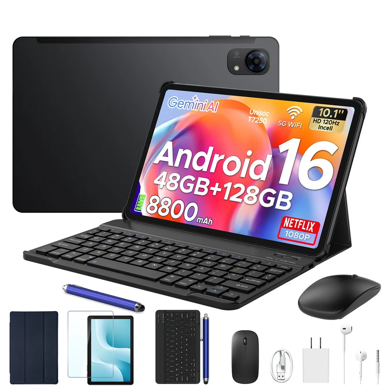 POCKAM P10 Pro タブレットと豪華アクセサリーセット