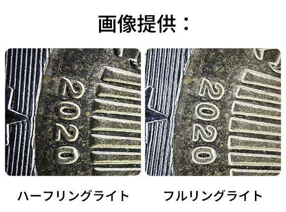 ハーフリングとフルリングライトの比較