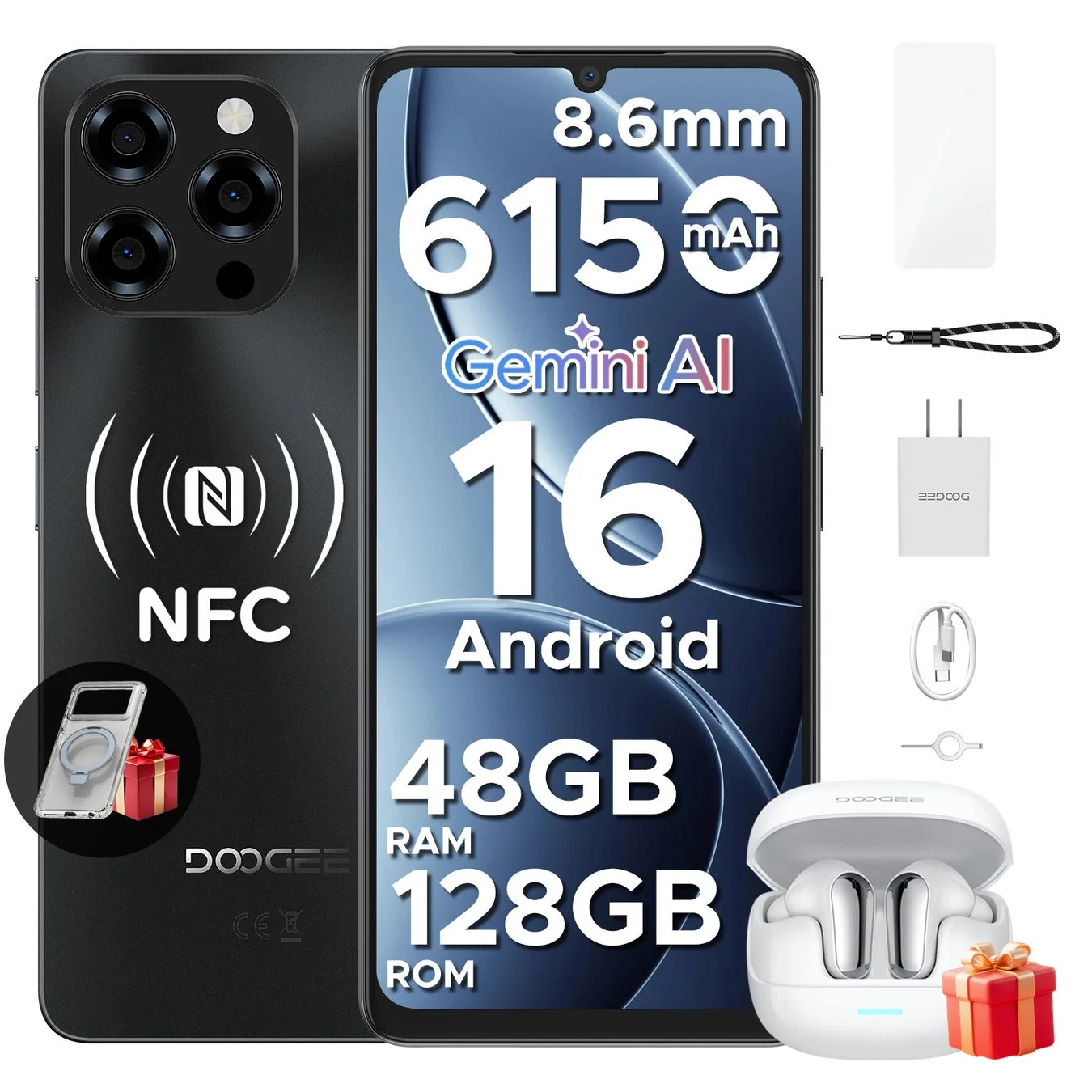 DOOGEE Smart Note58セット版の製品画像