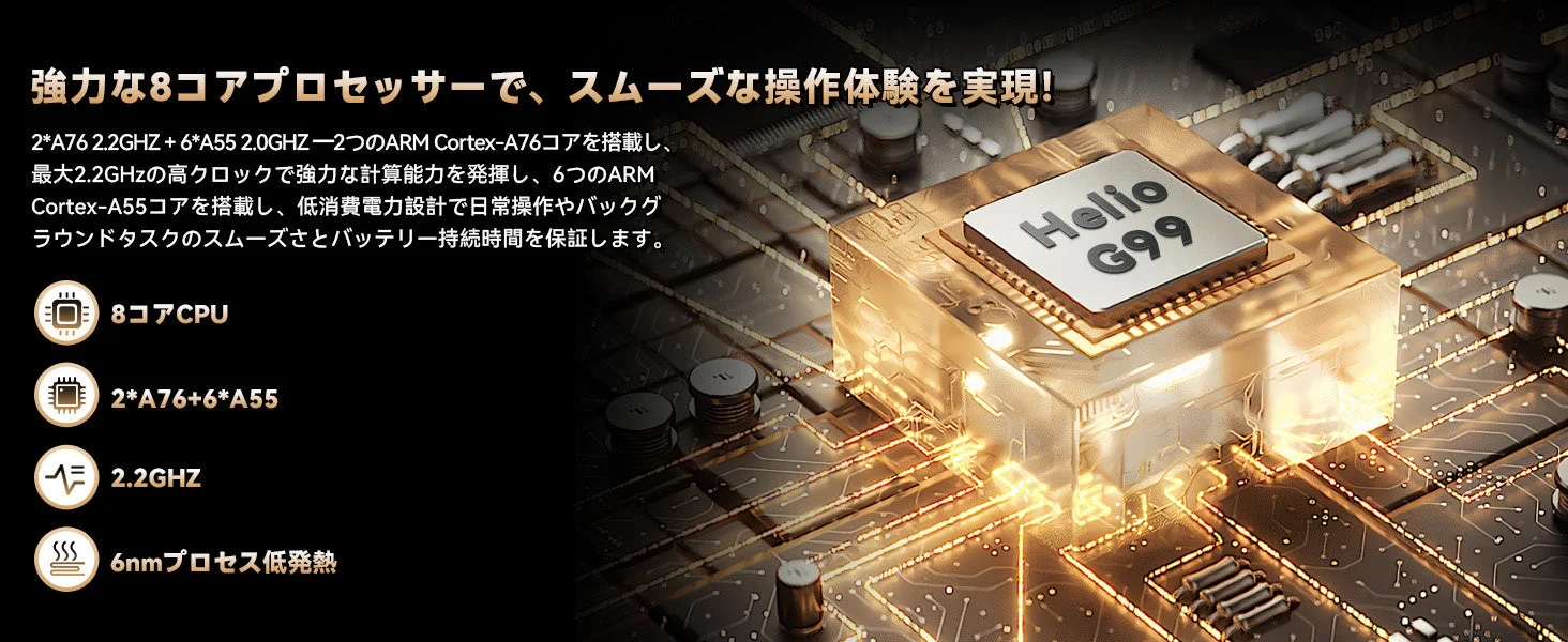 Helio G99プロセッサ