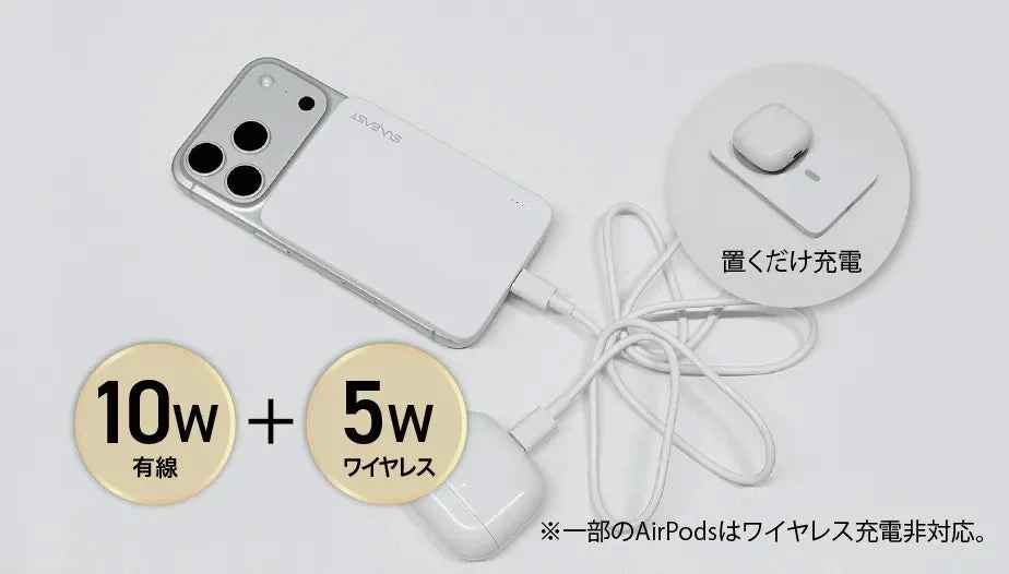 パススルー充電の様子