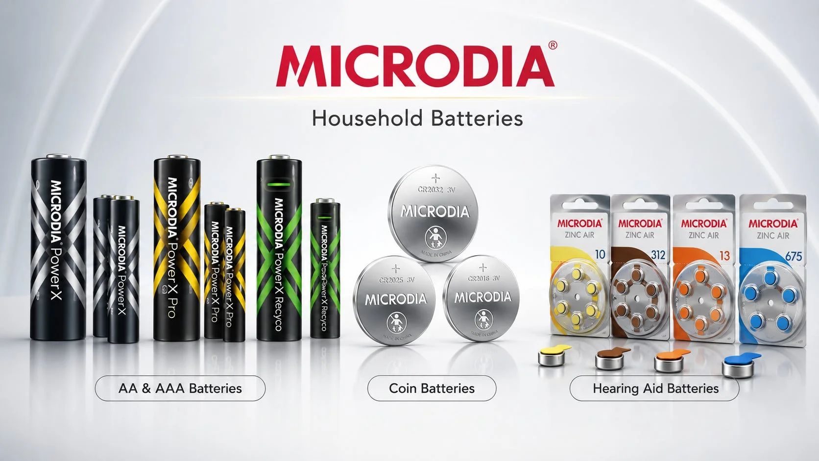 MICRODIA 家庭用電池