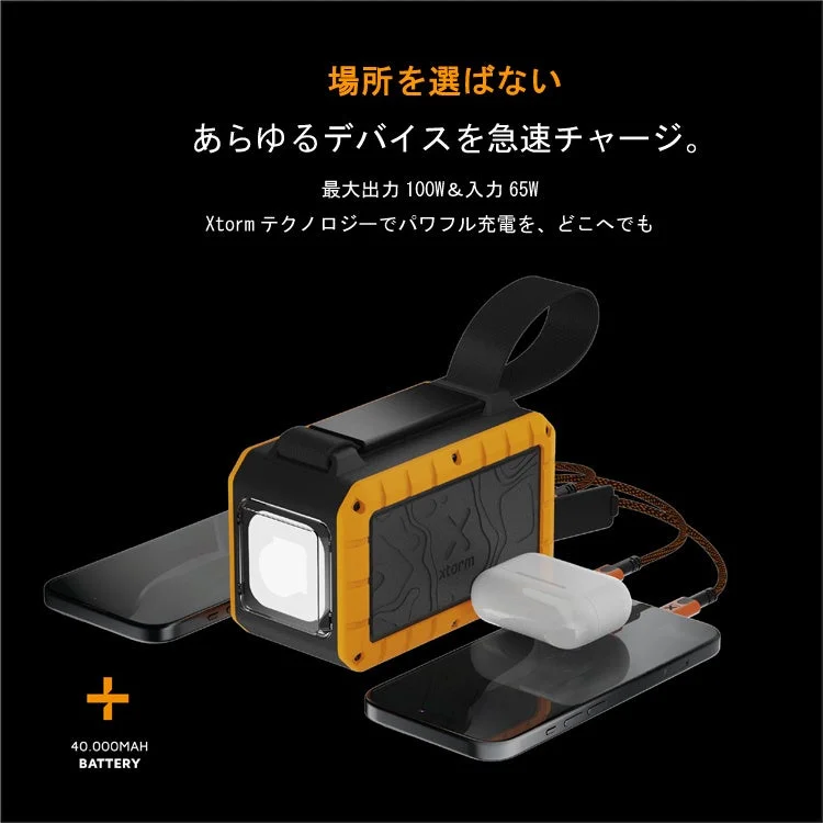 最大出力100W & 入力65W