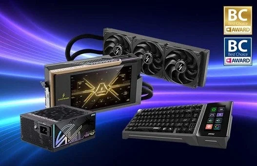 MSI製品とBest Choice Award