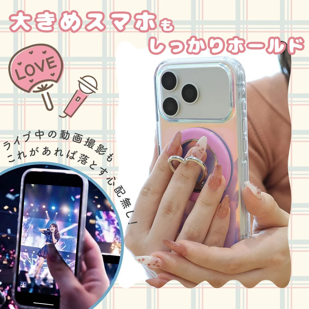 大きめスマホもしっかりホールド