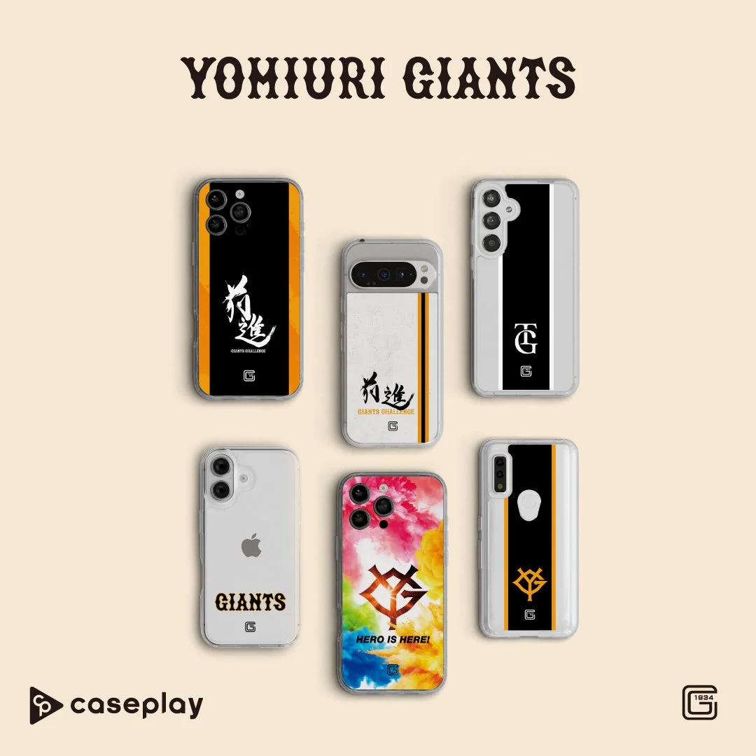 読売ジャイアンツとcaseplayのコラボレーションスマホケース