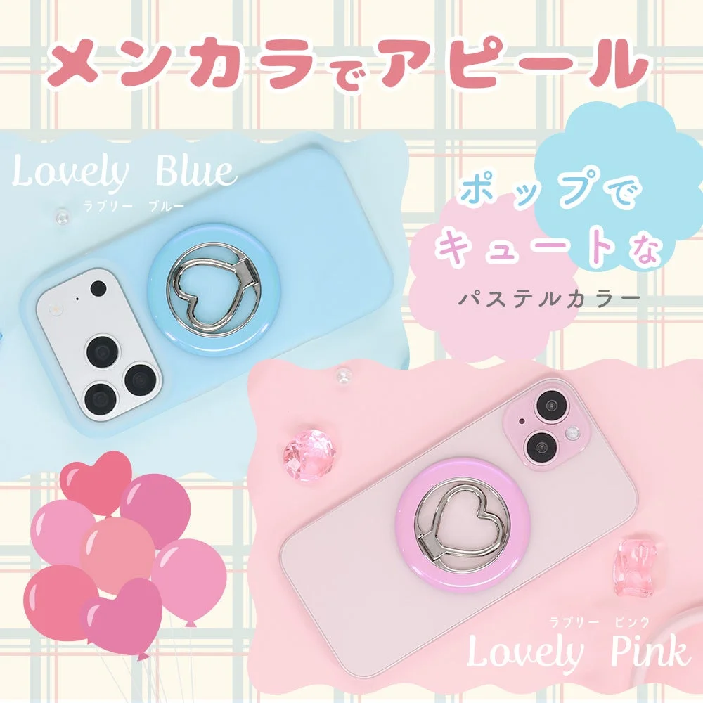 メンカラでアピール Lovely Blue ラブリー ブルー ポップでキュートな パステルカラー ラブリー ピンク Lovely Pink