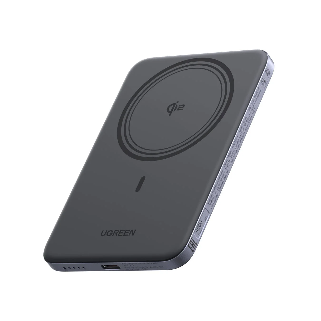 UGREEN MagFlow Air 5000mAh モバイルバッテリー