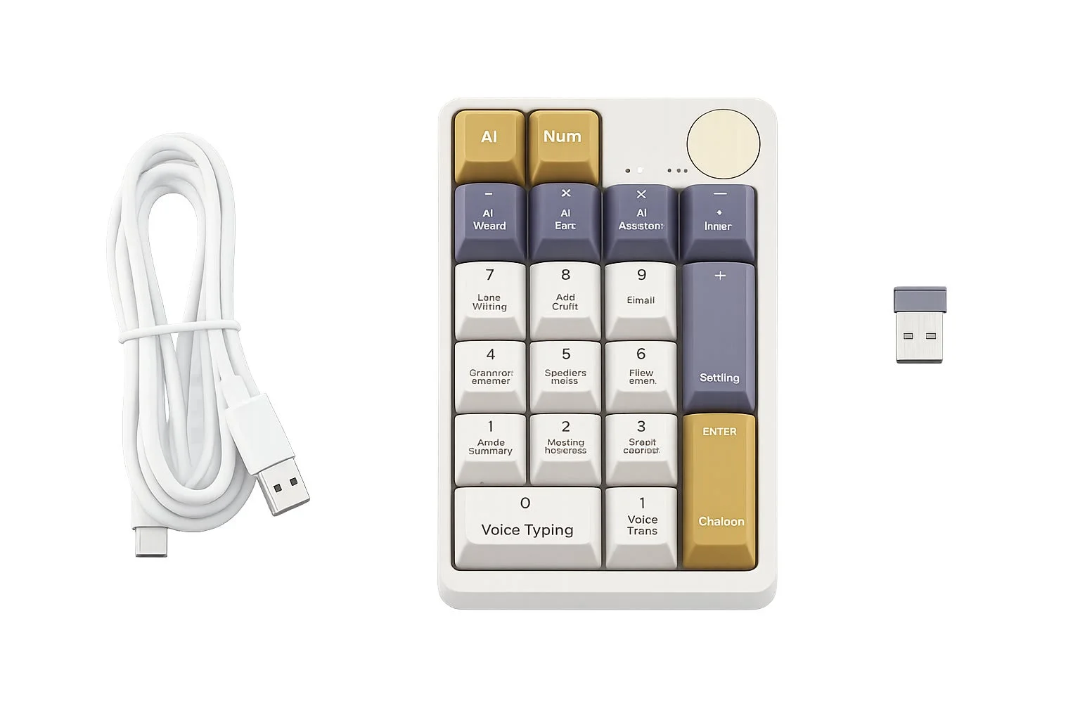 MiMouseのテンキー部分のアップ