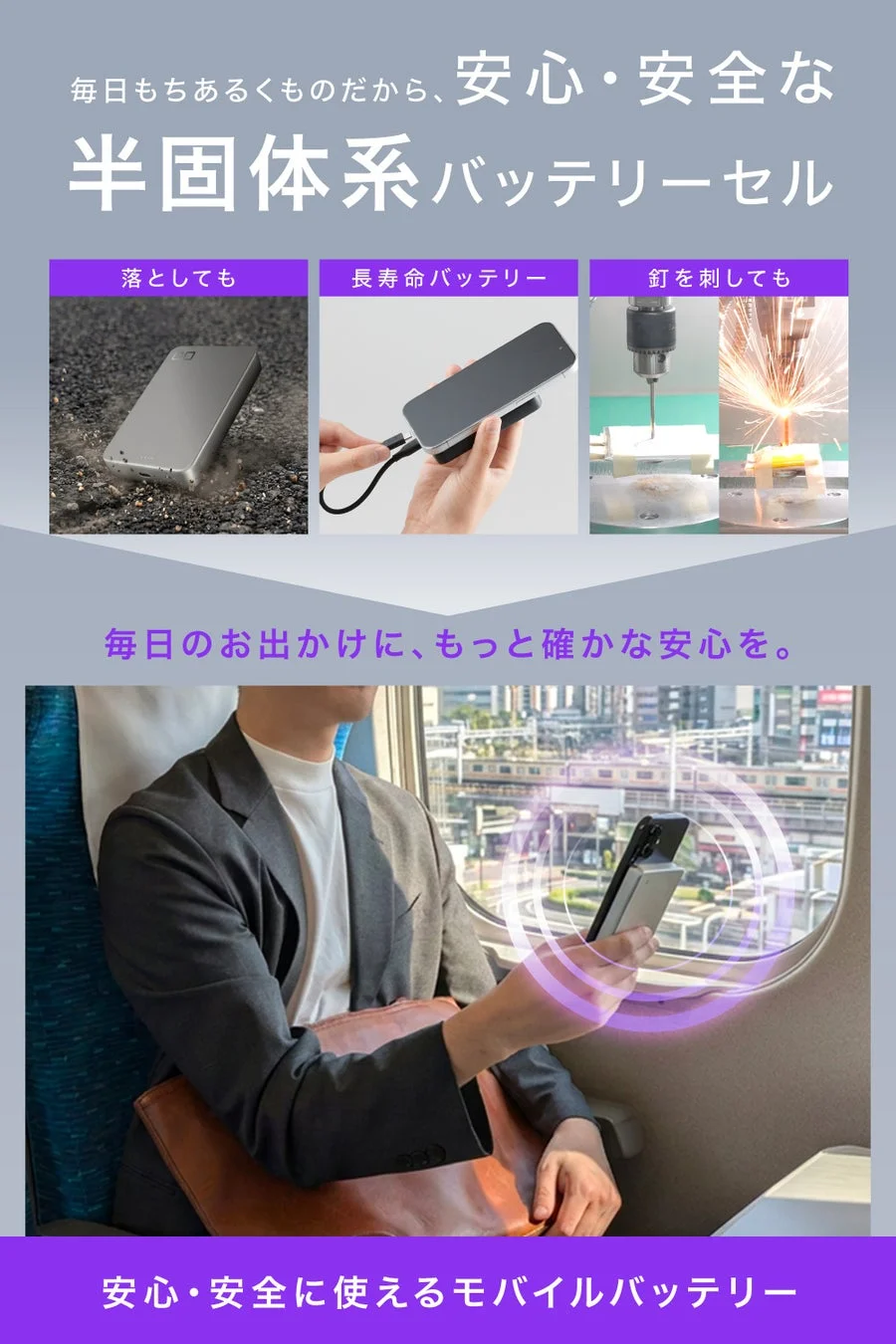 半固体系バッテリーの安全性