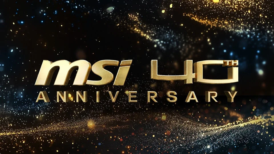 MSI 40周年ロゴ