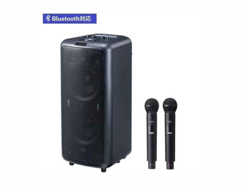 Bluetooth対応大型スピーカーとマイク