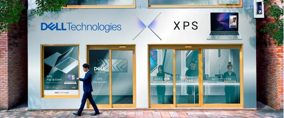 XPSポップアップイベントの店舗外観