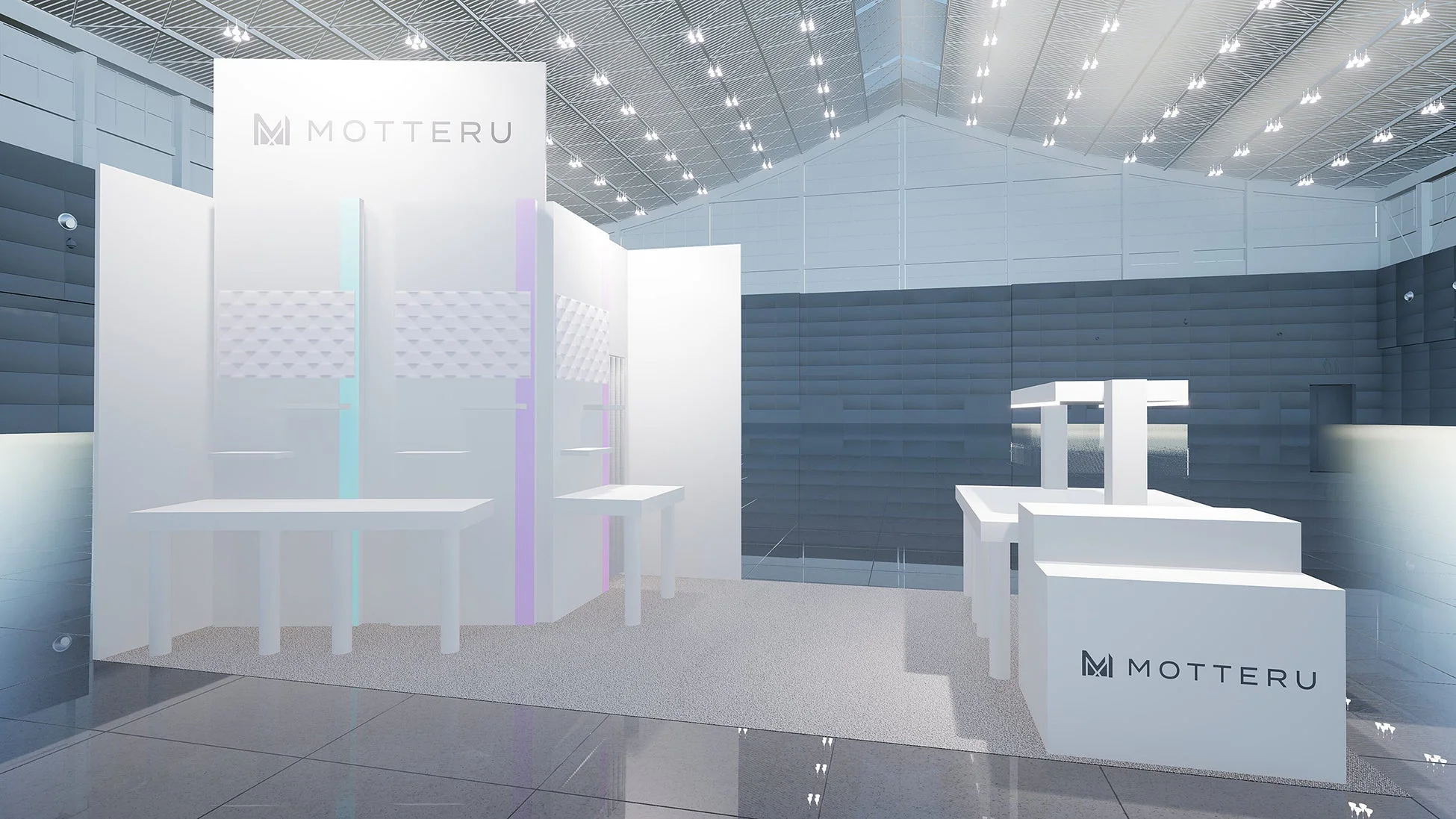 MOTTERUの展示会ブース