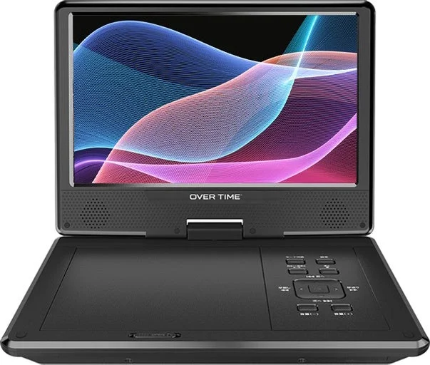 OVER TIME® Bluetooth搭載10.1インチ ポータブルDVDプレイヤー