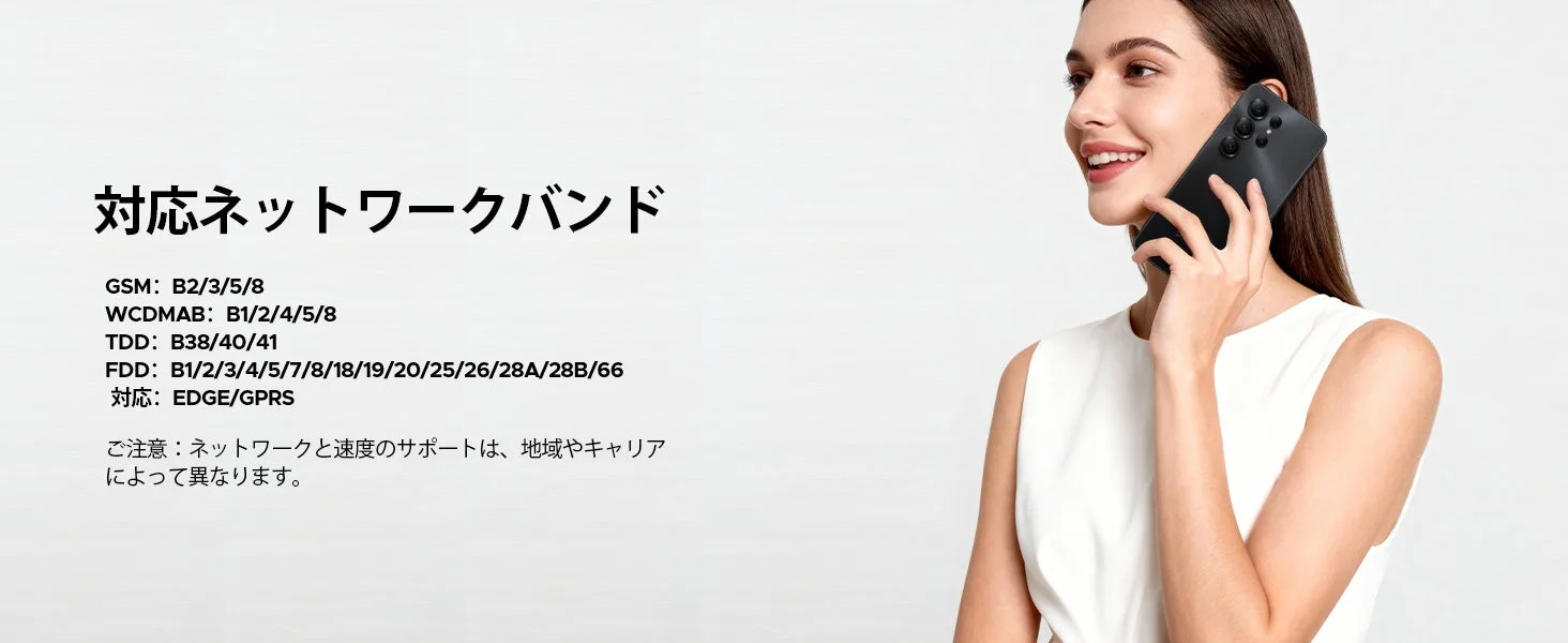 SIMフリー対応とネットワークバンド