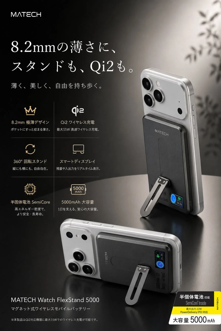 製品の特長をまとめた画像