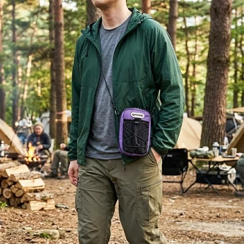 OUTDOOR PRODUCTS スマートフォンポーチ 07 アウトドアシーン
