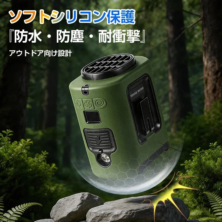 防水・防塵・耐衝撃