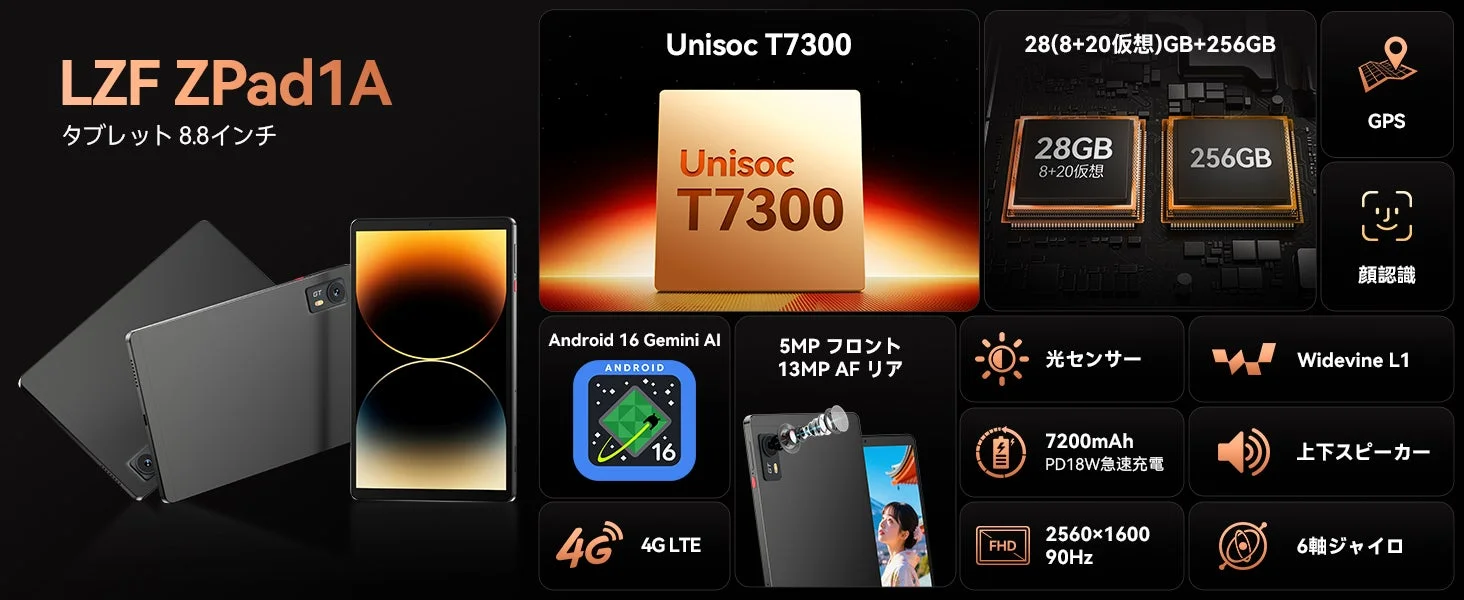 LZF ZPad1A タブレット