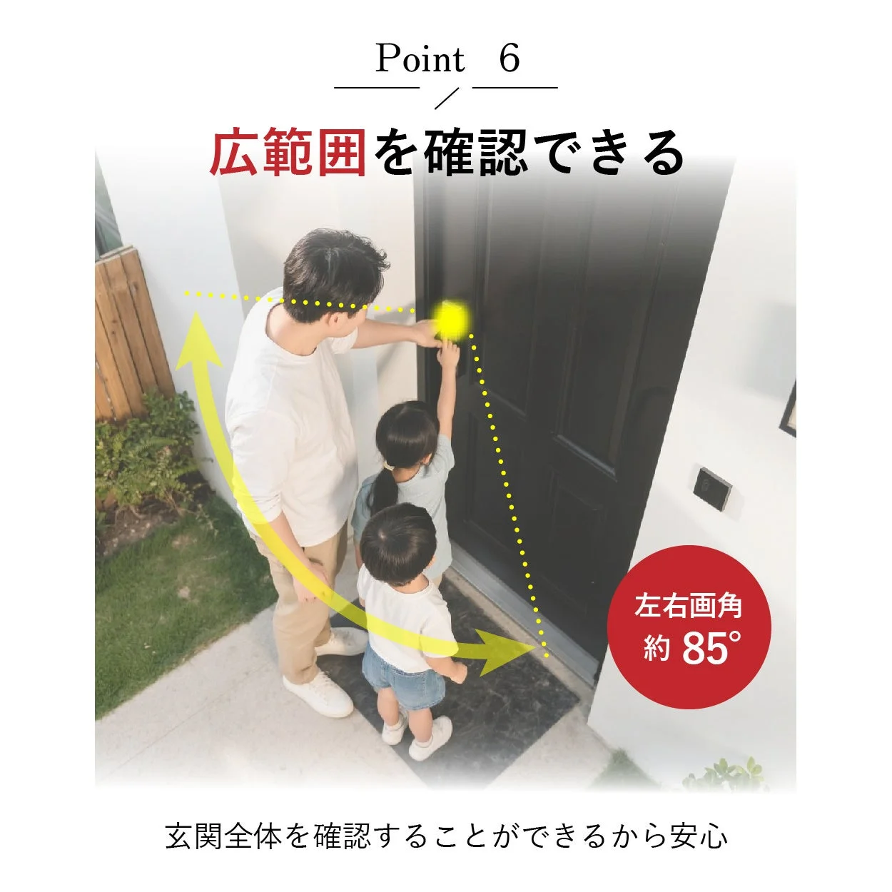 広範囲を確認できる