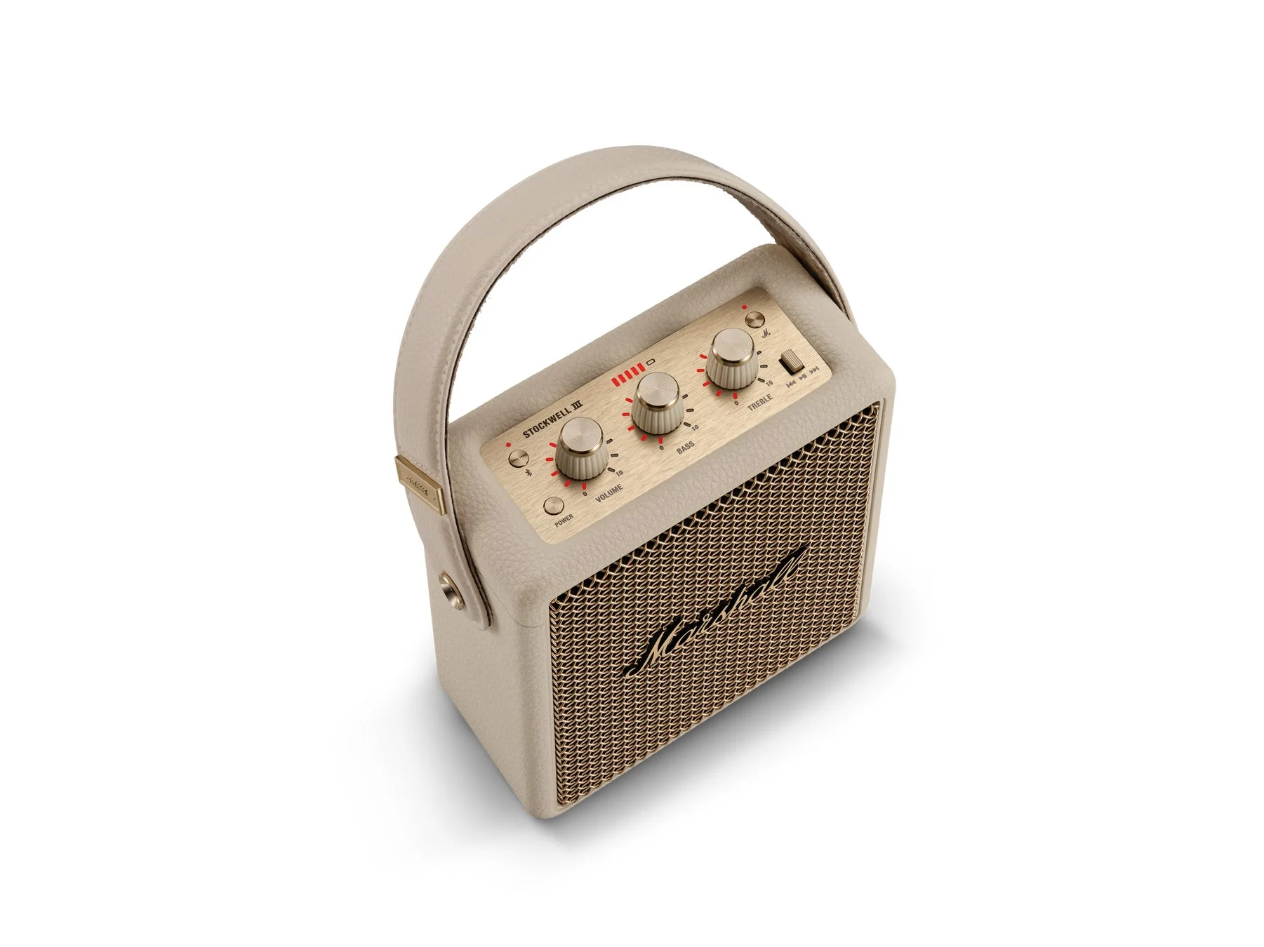 ベージュのMarshall Stockwell III、コントロールパネル
